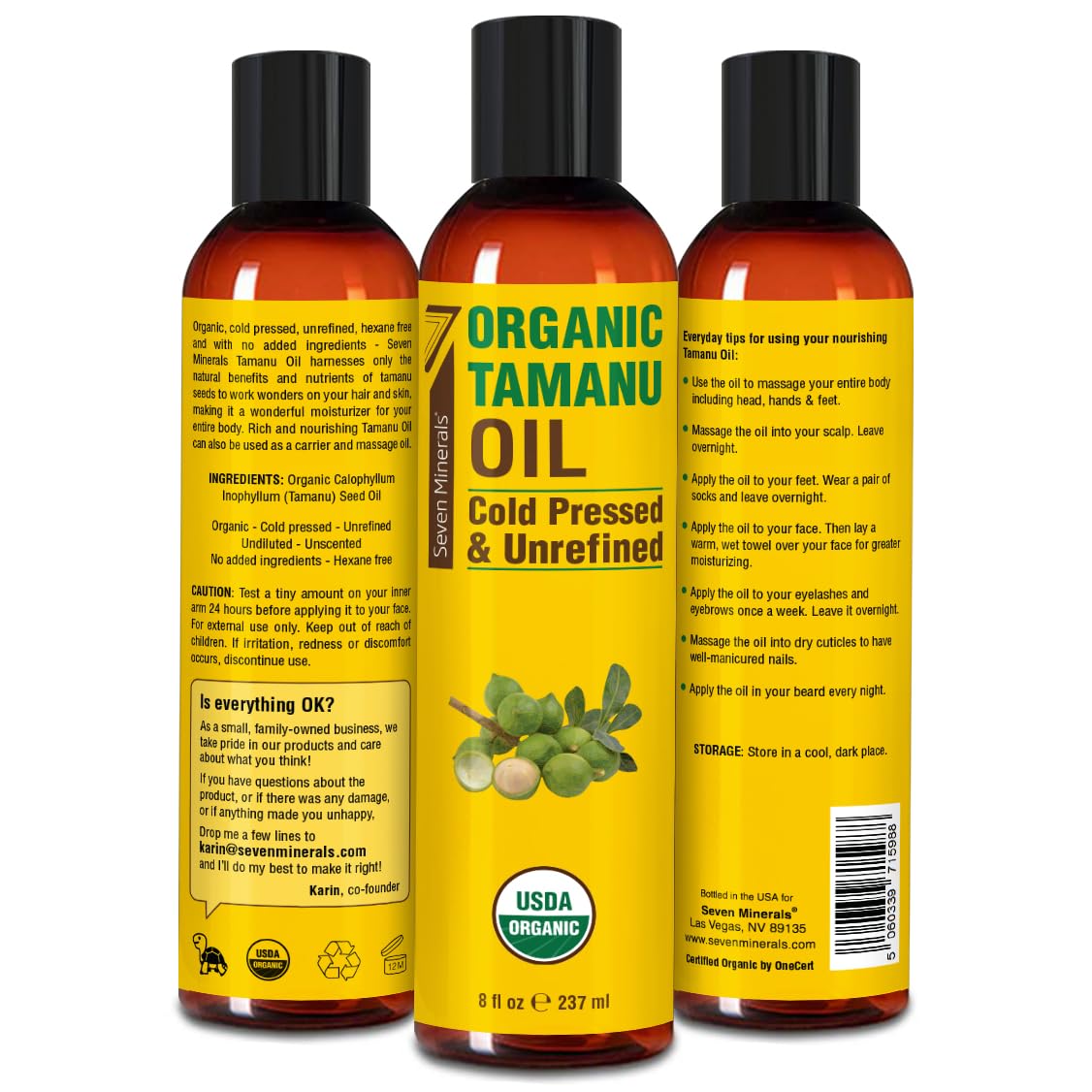 NEW USDA Tamanu Oil