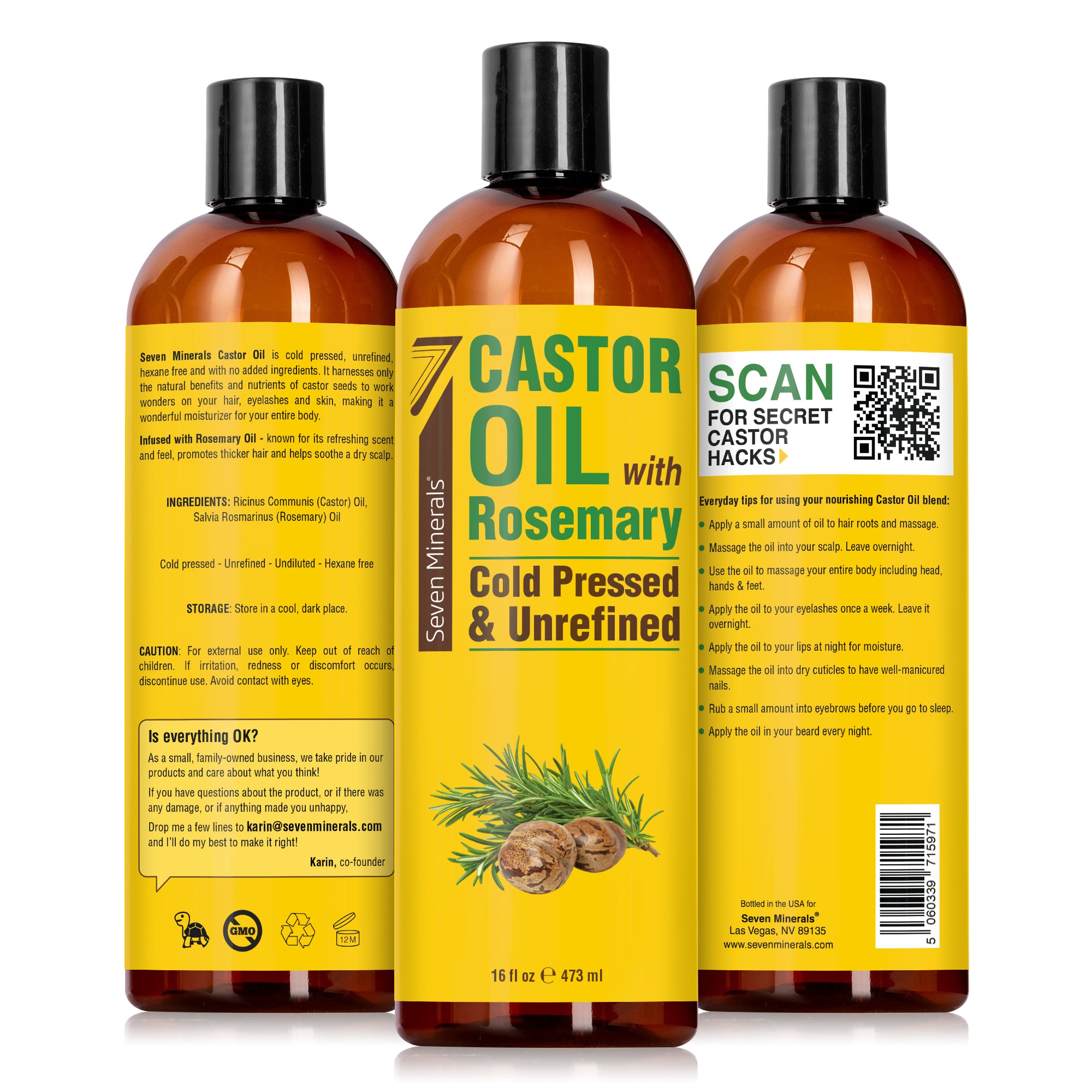 Castor with Rosemary 16oz