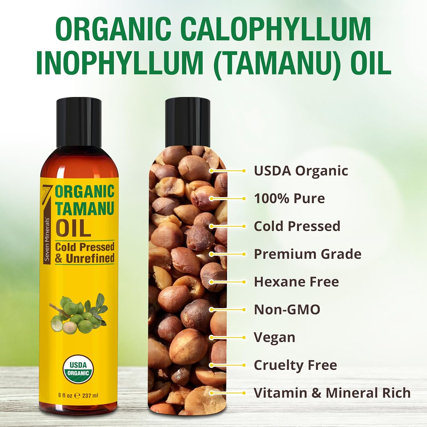 NEW USDA Tamanu Oil