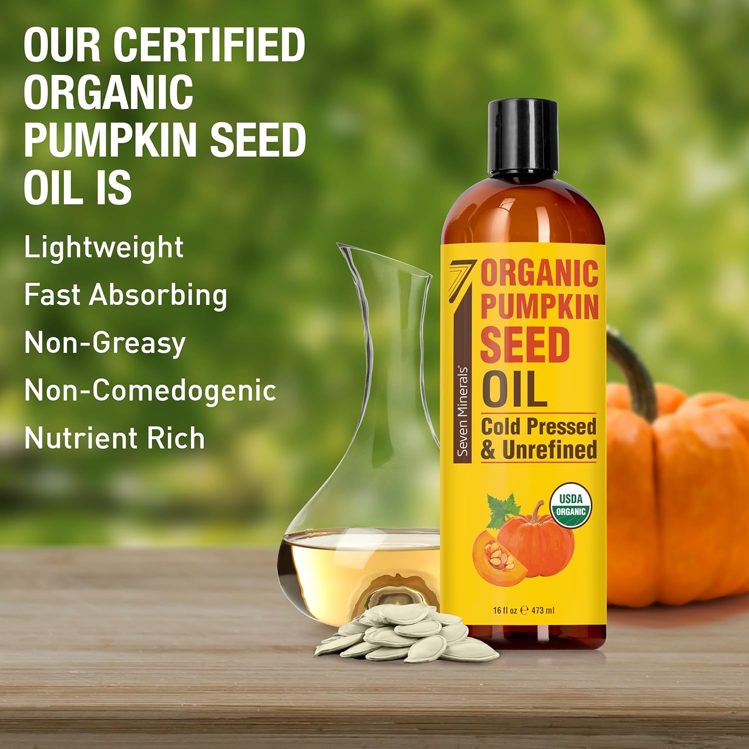 NEW Pumpkin Seed Oil