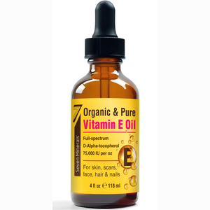 Ultra Pure Vitamin E Oil - 300,000 IU Full-Spectrum D-Alpha Tocopherol, 4 Fl Oz