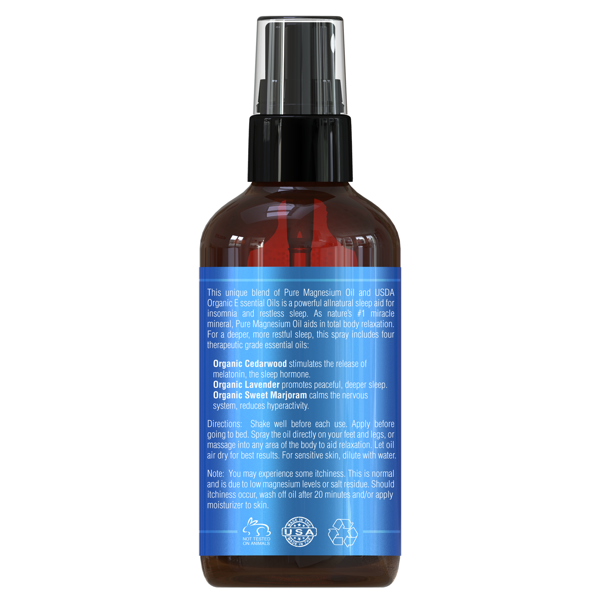 Sleep Well Magnesium Spray, 4 Oz