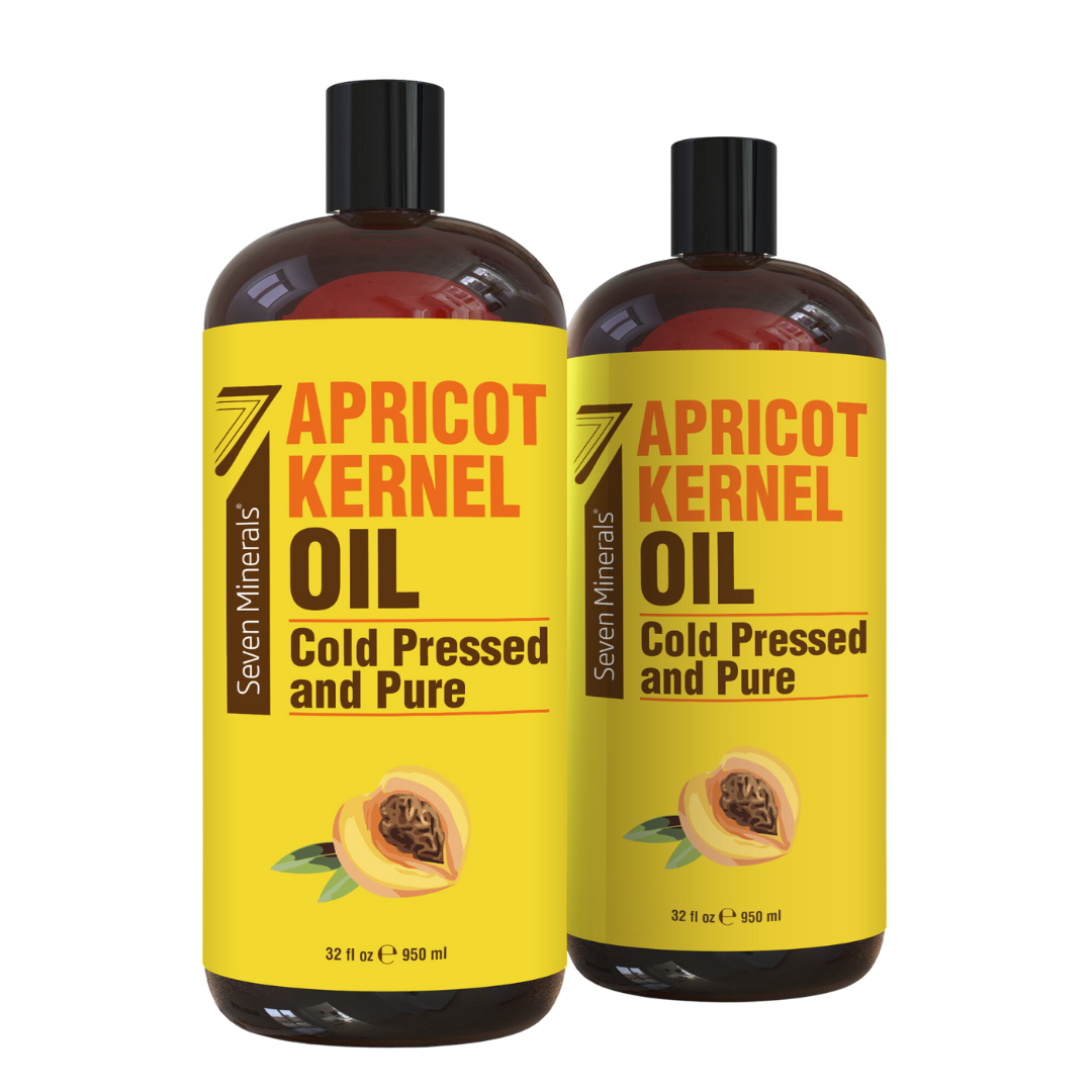 Apricot Kernel Oil Refined Organic Carrier Cold Pressed 100% Pure 2 oz 
